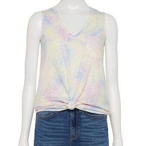 SO V-Neck Pocket Tank Top